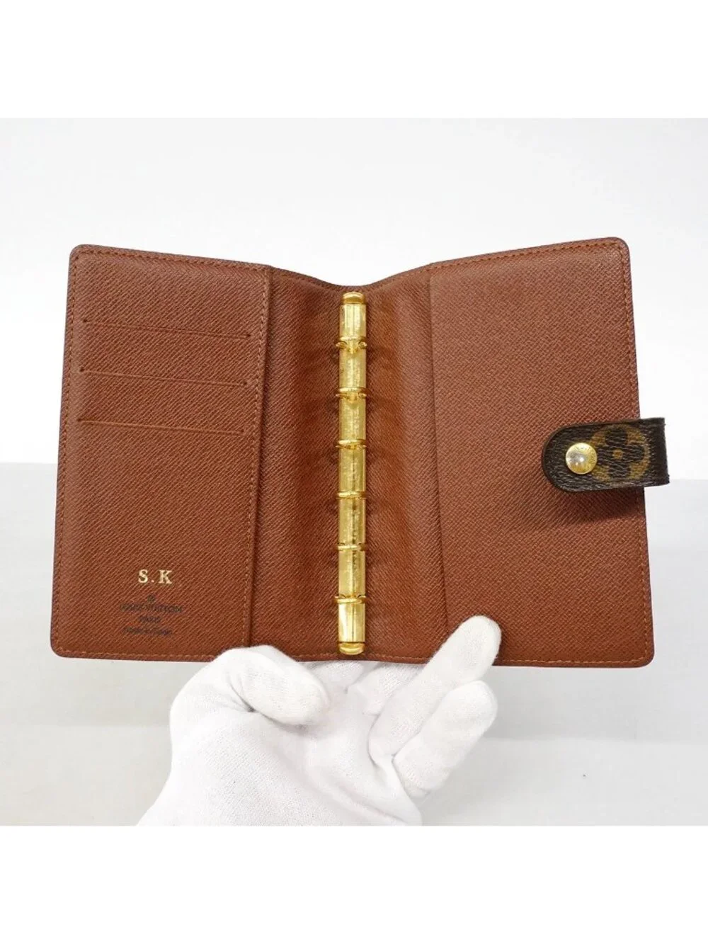 Louis Vuitton Notebook Cover Monogram Agenda PM Brown